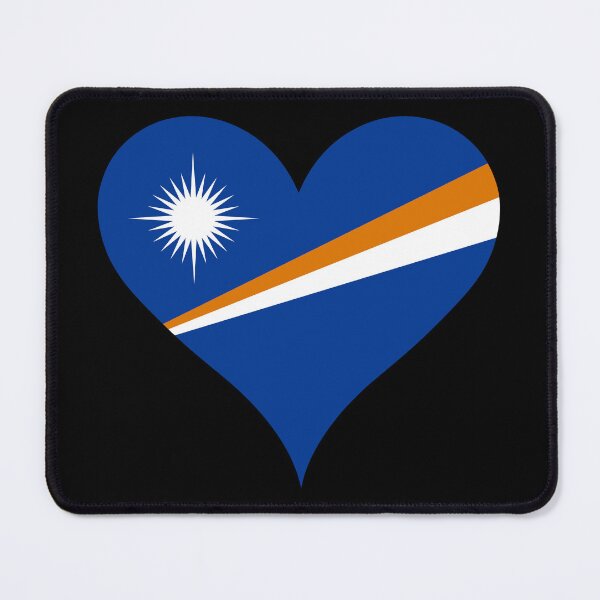 Item preview, Marshall Islands Heart Flag - "Jepilpilin Ke Ejukaan" designed and sold by NTGUILTY.