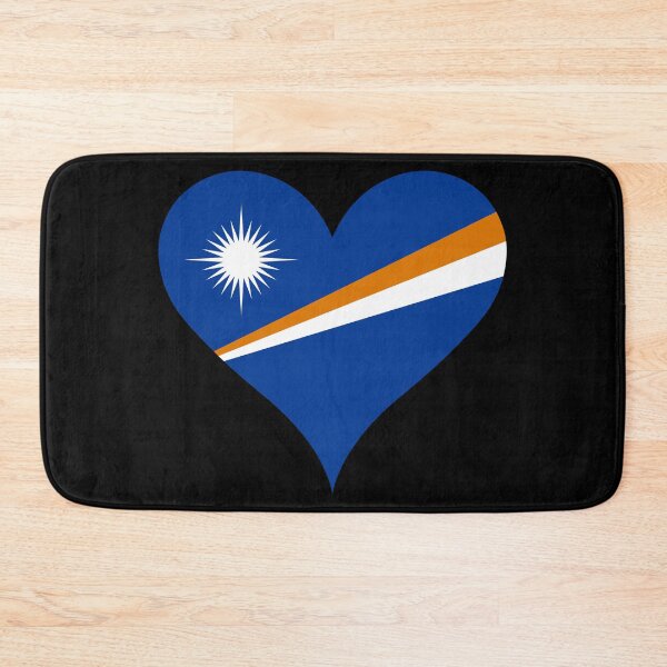 Item preview, Marshall Islands Heart Flag - "Jepilpilin Ke Ejukaan" designed and sold by NTGUILTY.