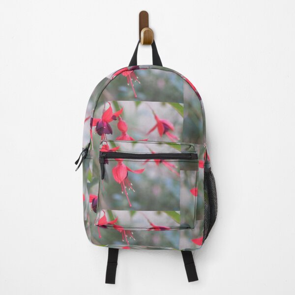 Item preview, Purple and Red Wave of Fuchsia Blooms designed and sold by Sakurafy.