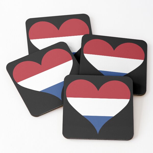 Item preview, Netherlands Heart Flag - "Je maintiendrai" designed and sold by NTGUILTY.