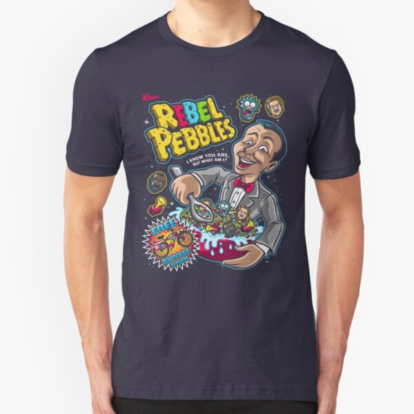 Rebel Pebbles Slim Fit T-Shirt