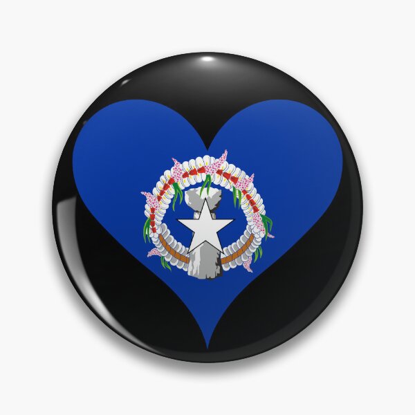Item preview, Northern Mariana Islands Heart Flag designed and sold by NTGUILTY.