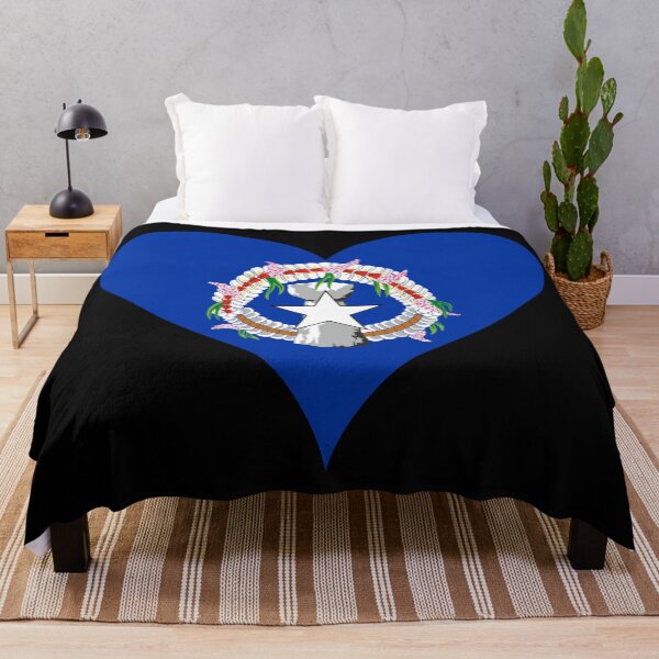 Item preview, Northern Mariana Islands Heart Flag designed and sold by NTGUILTY.