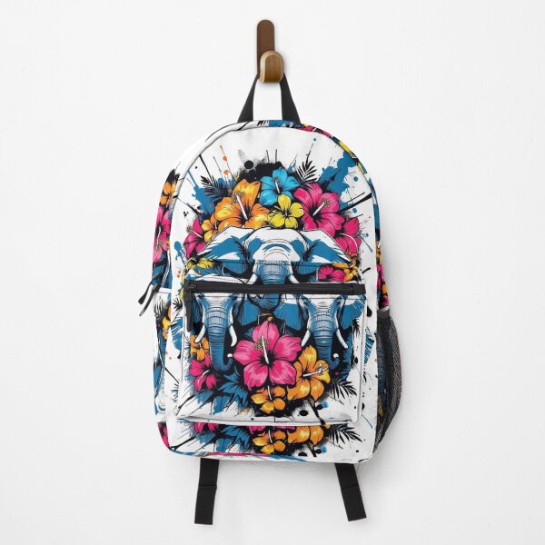 Item preview, Colorful Elephant Print designed and sold by WildInkFusion.