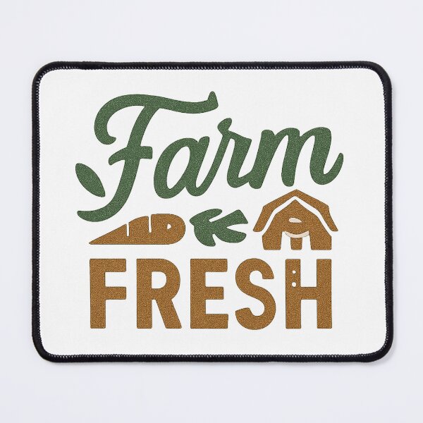 Item preview, Farm Fresh Support Local Farmers designed and sold by LoveDesignMania.