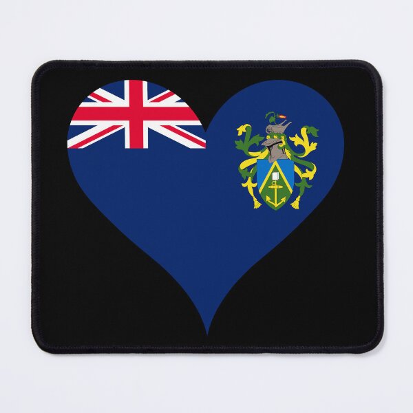 Item preview, Pitcairn Islands Heart Flag designed and sold by NTGUILTY.