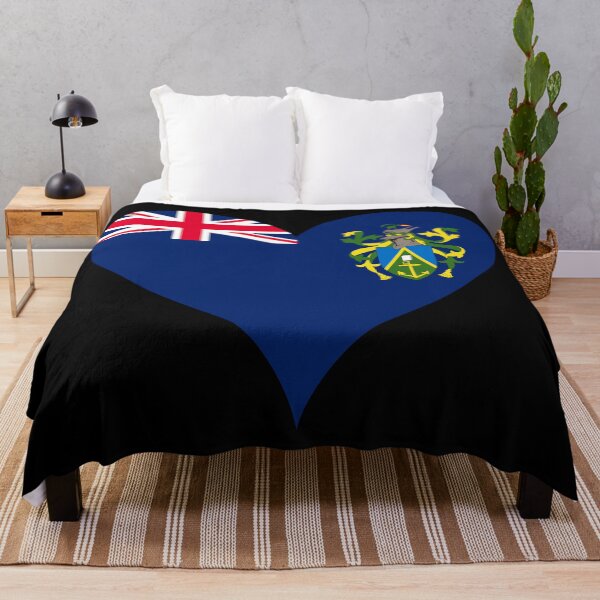 Item preview, Pitcairn Islands Heart Flag designed and sold by NTGUILTY.