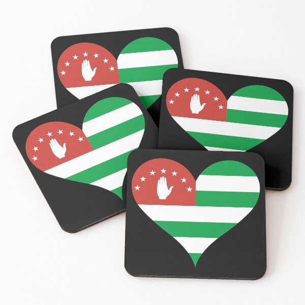 Item preview, Republic of Abkhazia Heart Flag designed and sold by NTGUILTY.