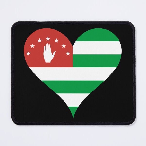 Item preview, Republic of Abkhazia Heart Flag designed and sold by NTGUILTY.