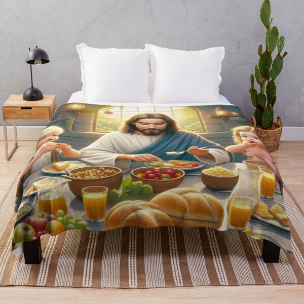Item preview, Jesus Feasting with Little Ones designed and sold by JesusClub.
