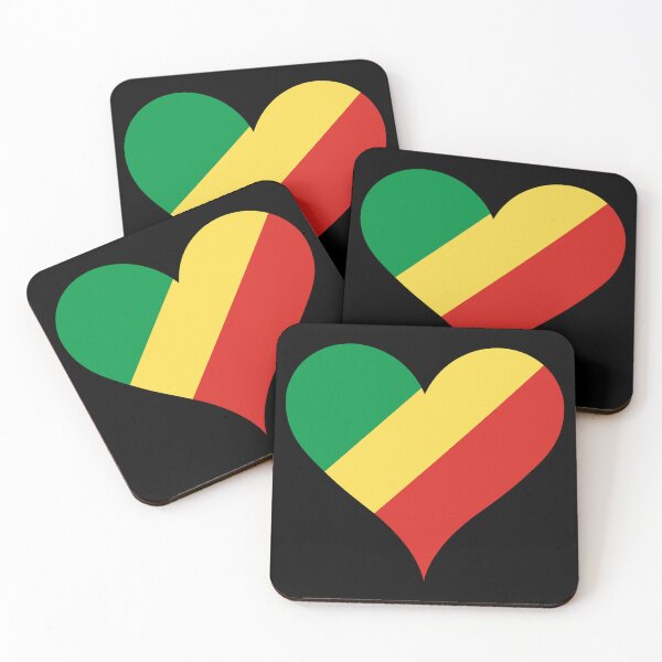 Item preview, Republic of the Congo Heart Flag designed and sold by NTGUILTY.