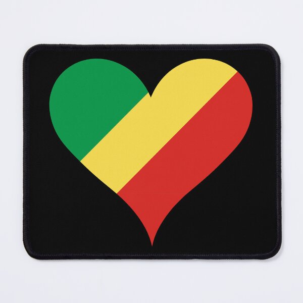 Item preview, Republic of the Congo Heart Flag designed and sold by NTGUILTY.