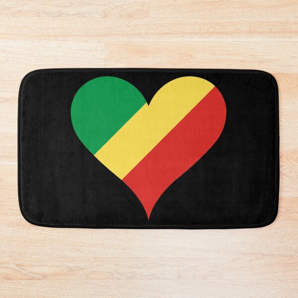 Item preview, Republic of the Congo Heart Flag designed and sold by NTGUILTY.