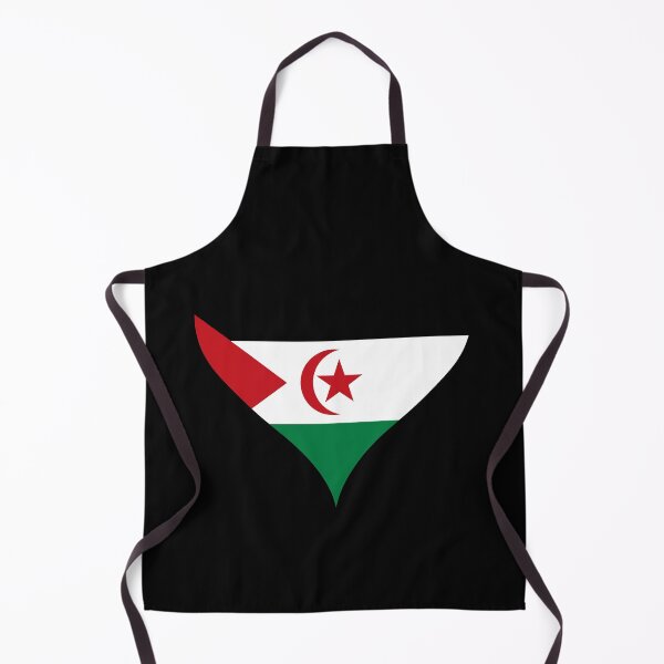 Item preview, Sahrawi Arab Democratic Republic Heart Flag designed and sold by NTGUILTY.