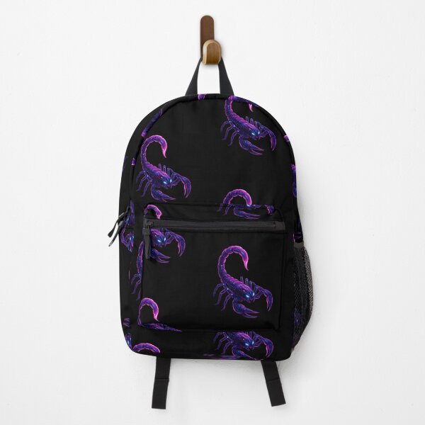 Item preview, Cyberpunk Neon Scorpion – Futuristic Synthwave Arachnid designed and sold by SEBRYS.
