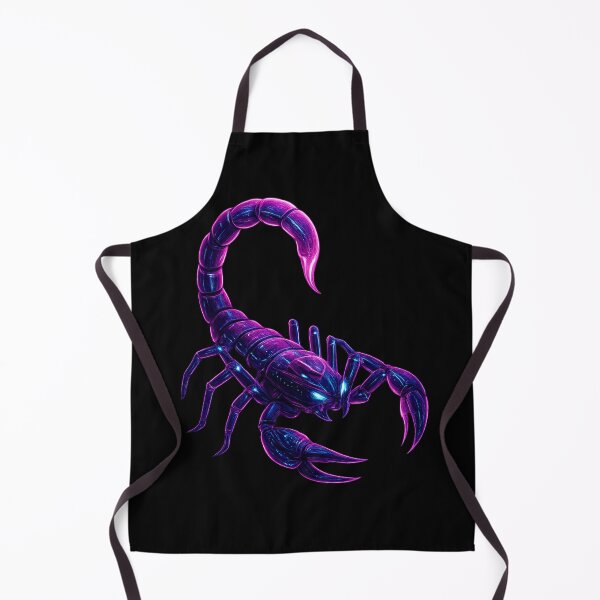 Item preview, Cyberpunk Neon Scorpion – Futuristic Synthwave Arachnid designed and sold by SEBRYS.