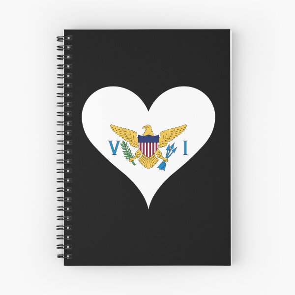 Item preview, United States Virgin Islands Heart Flag designed and sold by NTGUILTY.