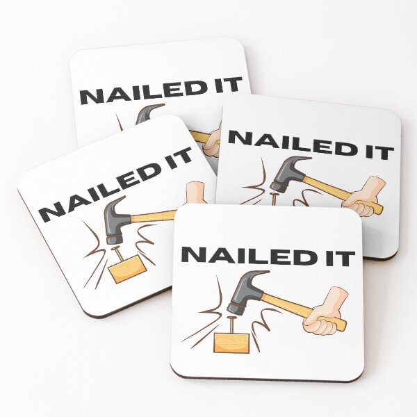 Item preview, Funny Construction Shirt – Nailed It designed and sold by ShiftHappensTee.