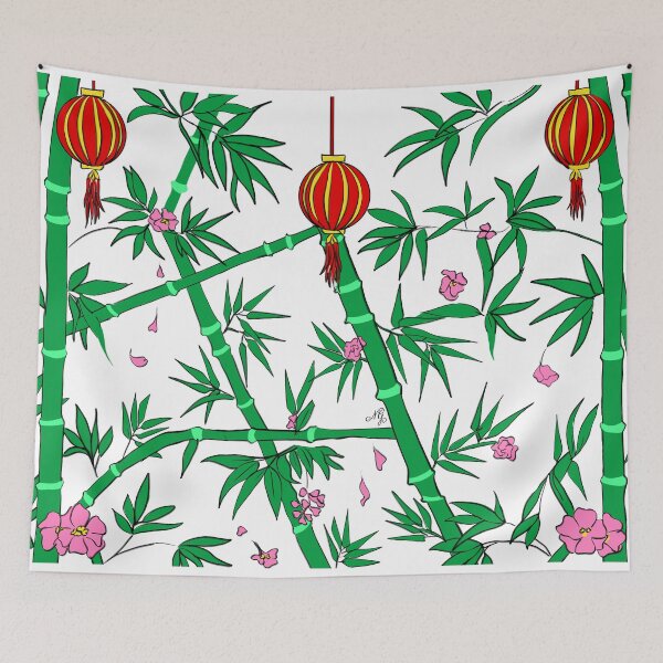 Item preview, Bamboo forest pattern designed and sold by NaitoGraphisme.
