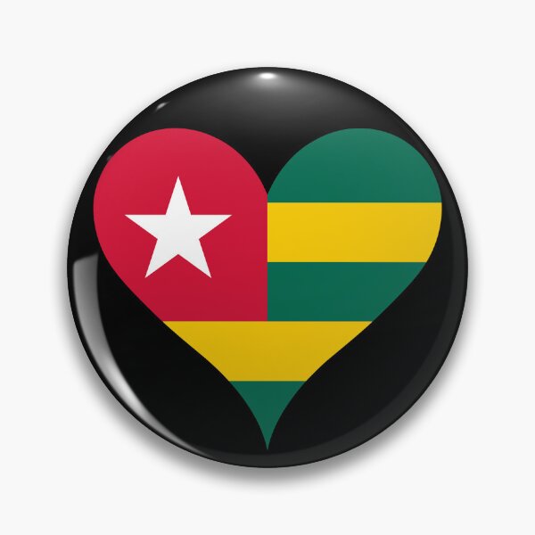 Item preview, Togo Heart Flag designed and sold by NTGUILTY.