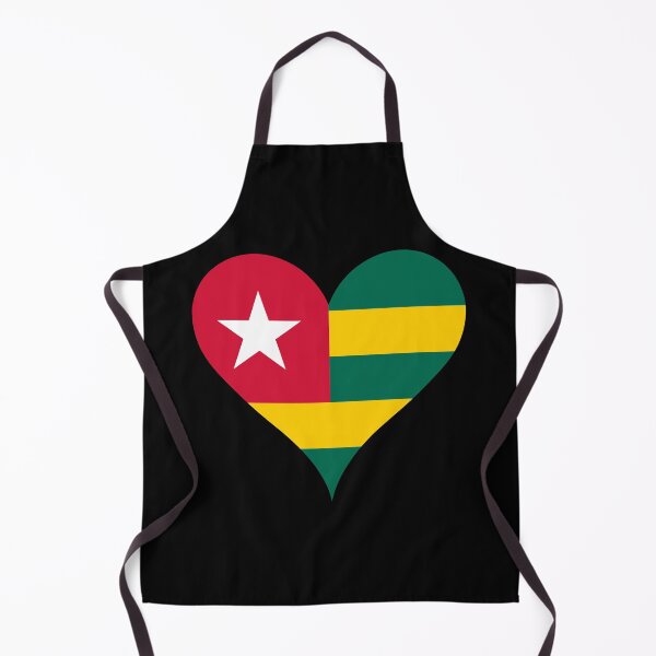 Item preview, Togo Heart Flag designed and sold by NTGUILTY.
