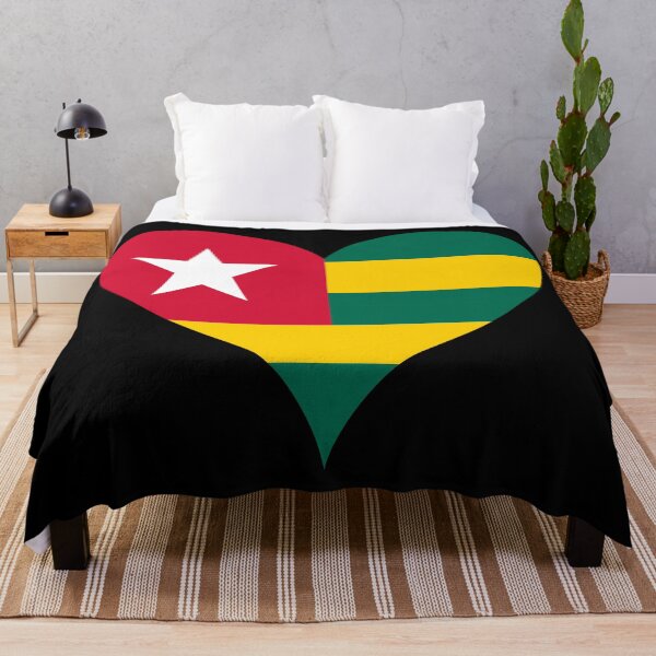Item preview, Togo Heart Flag designed and sold by NTGUILTY.
