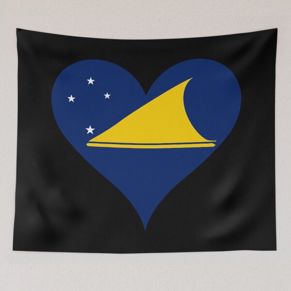 Item preview, Tokelau Heart Flag designed and sold by NTGUILTY.