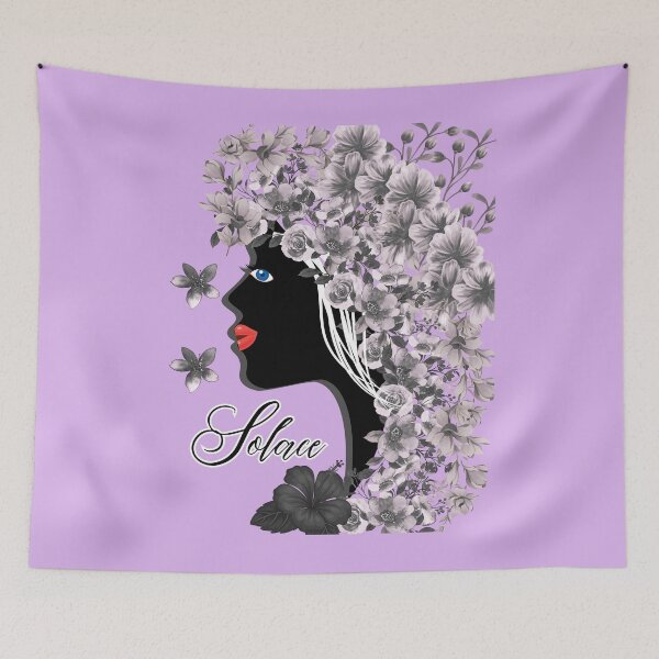 Item preview, Elegant Floral Woman, Goddess of Solace designed and sold by tinkeybabes.