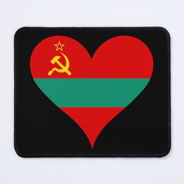 Item preview, Transnistria Heart Flag designed and sold by NTGUILTY.
