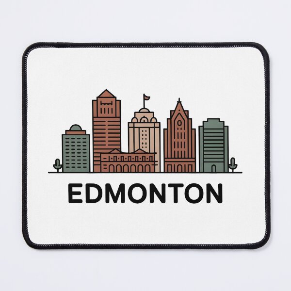 Item preview, Edmonton Skyline – Minimalist Alberta Travel Souvenir Design designed and sold by Paper Drip.
