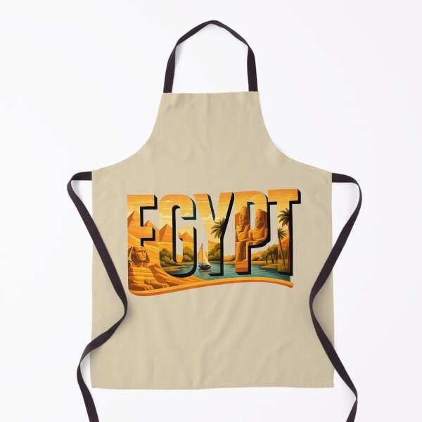 Item preview, Egypt -- Pyramids, Sphinx & Nile Typography Art designed and sold by Myra365Art.