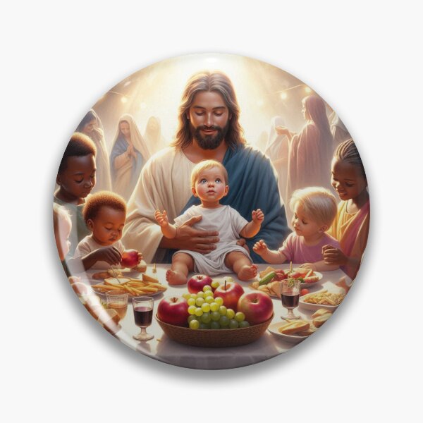 Item preview, Jesus feasting designed and sold by JesusClub.