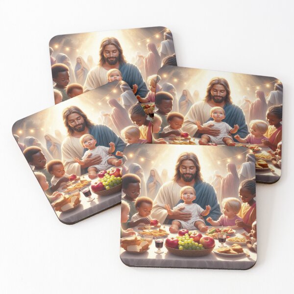 Item preview, Jesus feasting designed and sold by JesusClub.