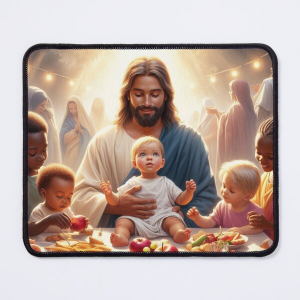 Item preview, Jesus feasting designed and sold by JesusClub.
