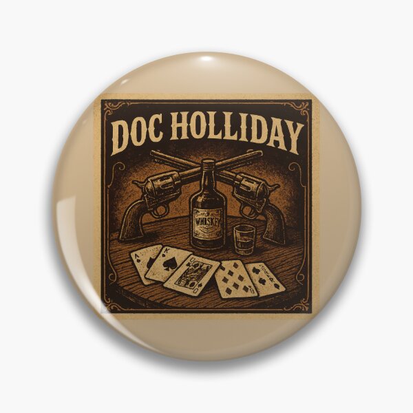 Item preview, Doc Holliday Vintage Western Poker Saloon Design designed and sold by VALQUIRIAMX.