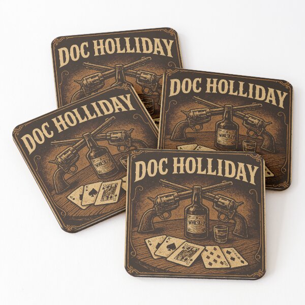 Item preview, Doc Holliday Vintage Western Poker Saloon Design designed and sold by VALQUIRIAMX.