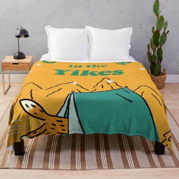 Item preview, Camp in the Yikes Mustard designed and sold by YellowMagicJP.
