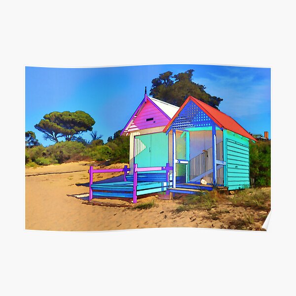Bathing boxes Poster