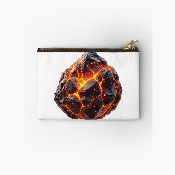 Item preview, Glowing Fiery Rock Formation with Molten Lava Effect designed and sold by Creative88Art.