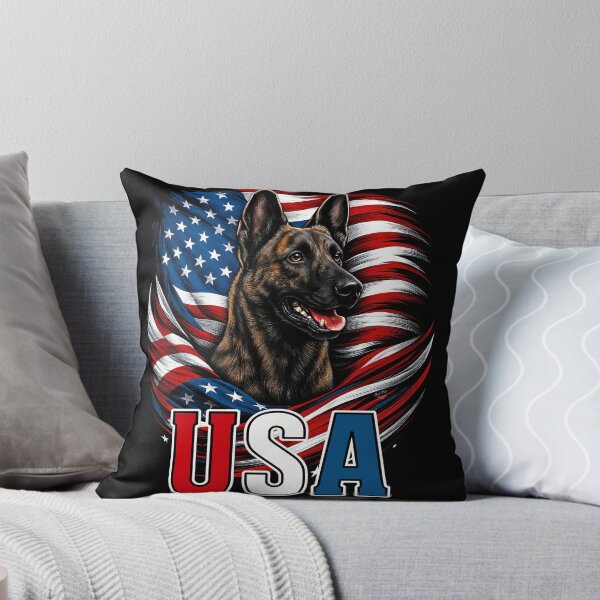 Item preview, USA Dutch Shepherd designed and sold by Bad-Dog-Nation.