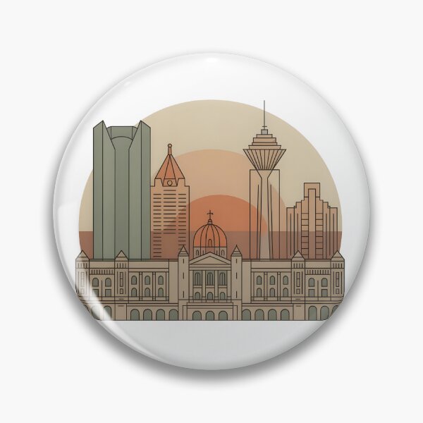 Item preview, Edmonton Skyline – Minimalist Alberta Travel Souvenir Design designed and sold by Paper Drip.
