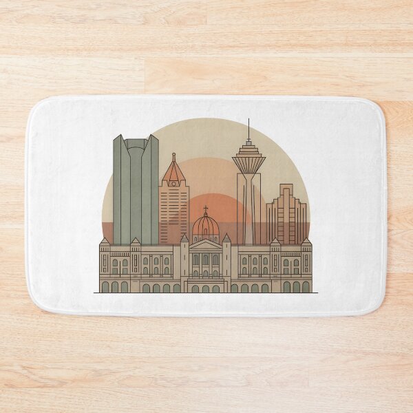 Item preview, Edmonton Skyline – Minimalist Alberta Travel Souvenir Design designed and sold by Paper Drip.