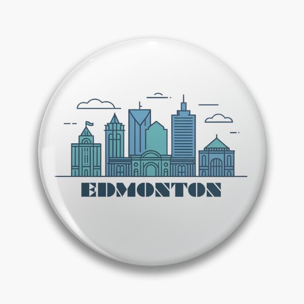Item preview, Edmonton Skyline – Minimalist Alberta Travel Souvenir Design designed and sold by Paper Drip.