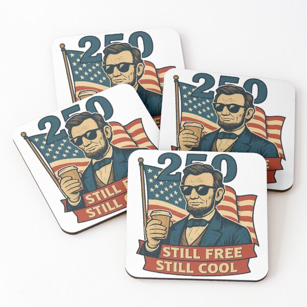 Item preview, 250th Anniversary of the USA - Abraham Lincoln Cool Vibes designed and sold by Collins Design.
