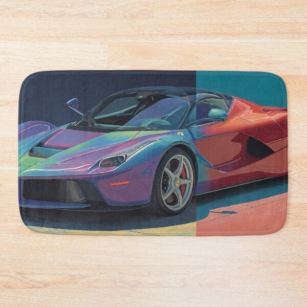 Item preview, Bold Pop Art Ferrari LaFerrari Poster for Car Lovers designed and sold by AutoPopStudio.
