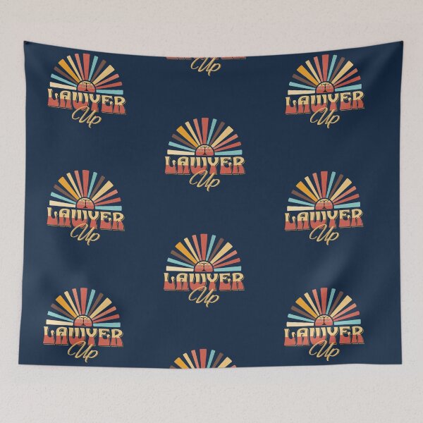 Item preview, Lawyer Up Retro Sunburst | Law School Graduation Gift designed and sold by Grade A Gifts.