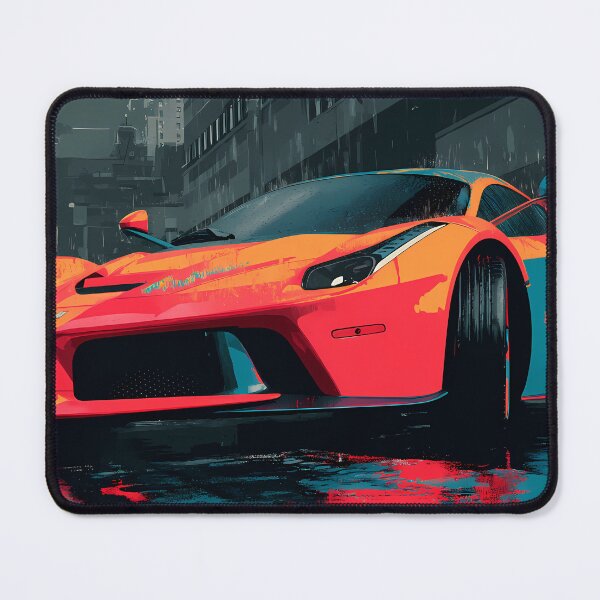 Item preview, Modern Art of the Ferrari LaFerrari – Exotic Car Decor designed and sold by AutoPopStudio.