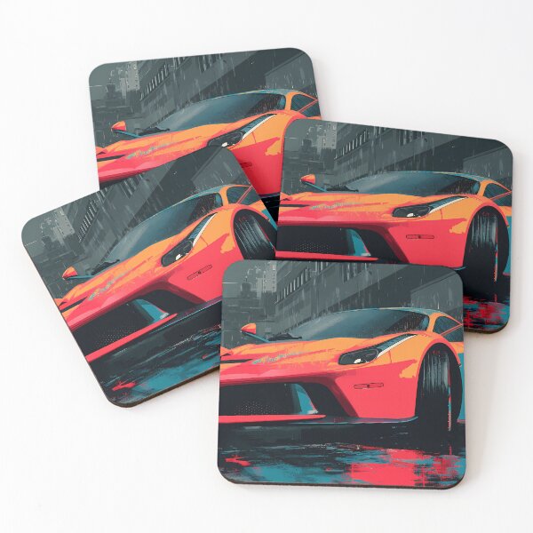 Item preview, Modern Art of the Ferrari LaFerrari – Exotic Car Decor designed and sold by AutoPopStudio.