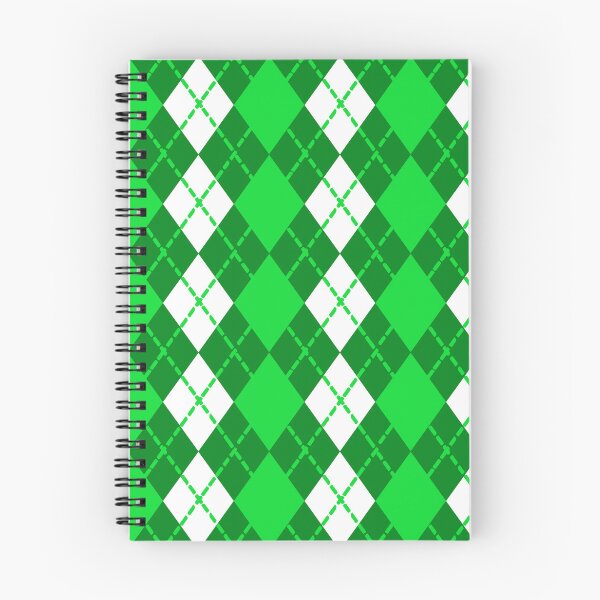Item preview, Green and White Argyle Seamless Repeat designed and sold by Sharon Schwalbe.