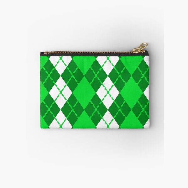 Item preview, Green and White Argyle Seamless Repeat designed and sold by Sharon Schwalbe.